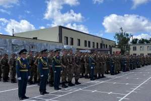 Ұлттық ұланның 450 сарбазы салтанатты түрде әскери ант қабылдады