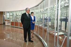 Президент «АЛЖИР» музейін аралап көрді