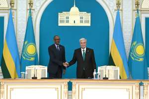 Тоқаев пен Кагаме Бірлескен мәлімдеме қабылдады