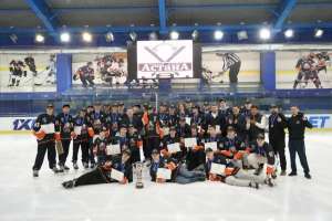 Хоккейден жастар арасында Қазақстан чемпионы атанған «Астана» клубы марапатталды