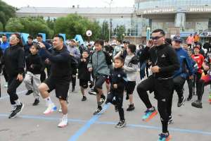 «Астана – есірткісіз қала»: Байқоңыр ауданында жүгіру шарасы өтті