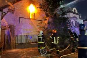 Астанада қонақүй өртенді (ВИДЕО)