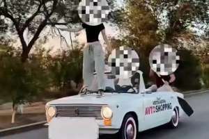 Ақтөбе облысында видео түсіру үшін жол ережесін бұзғандар анықталды (ВИДЕО)