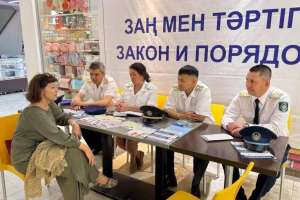 Петропавлда «Заң және тәртіп керуені» акциясы басталды