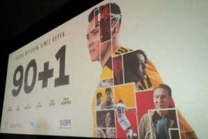 «90+1»: Қазақ футболы туралы алғашқы фильмнің тұсаукесері өтті