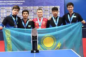Қазақстан құрамасы үстел теннисінен Азия чемпионатына жолдама жеңіп алды
