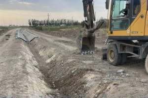 Жамбыл облысында сапасыз салынған канал учаскесі бұзылды