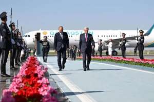 Қасым-Жомарт Тоқаев Самарқанд қаласына барды