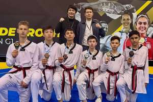 Қазақстандық таеквондошылар Сербияда 11 медаль жеңіп алды