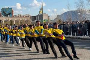 Оралда арқан тартыстан ел рекорды орнатылды