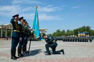 Ұлттық ұлан офицерлерінің қатары 200-ге жуық түлекпен толықты
