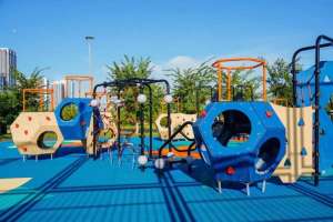 Есіл ауданында абаттандыру жұмыстары жүргізіліп жатыр