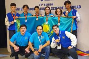 Қазақстандық оқушылар халықаралық олимпиадада жоғары нәтиже көрсетті