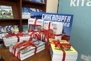 Астанада дарынды оқушыларға арналған 100 кітаптың тұсауы кесілді