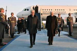 Италия Президентінің ұшағы елорда әуежайына қонды