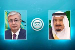 Президент Сауд Арабиясы Корольдігіне құттықтау жеделхаттарын жолдады