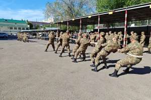 Ұлттық ұланда арқан тартудан үздіктер анықталды