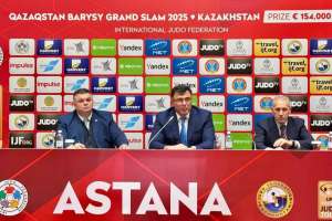 Астанада Qazaqstan Barysy Grand Slam 2025 баспасөз жиыны өтті