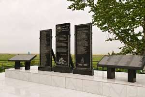 Ақмола облысында қазақстандық жауынгерлерге арналған ескерткіш мемориал ашылды