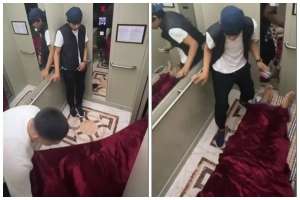 Блогер жарнама үшін «өлікті» лифтке кіргізіп, тұрғындарға пранк жасады