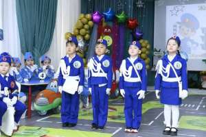 Астанада балабақша бүлдіршіндері арасында жол жүру ережесі бойынша байқау өтіп жатыр