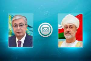 Президент Оман Сұлтанына құттықтау жеделхатын жолдады