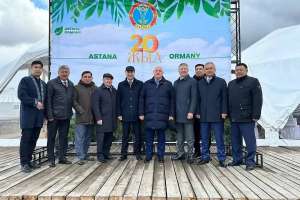 Табиғат Зейнұлқабден «Астана орманы» ЖШС ұжымын құттықтады