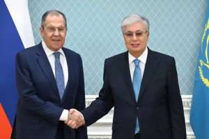 Мемлекет басшысы Ресейдің Сыртқы істер министрі Сергей Лавровты қабылдады
