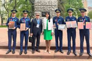 Қорғаныс министрлігінің курсанттары әскери тарих олимпиадасында жүлдегер атанды