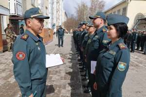 Ұлттық ұланда жеке құрам жазғы әскери киім үлгісіне көшті