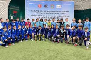 Астанада футболдан республикалық турнирдің жеңімпаздары анықталды