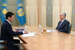 Мемлекет басшысы Асхат Жұмағалиды қабылдады