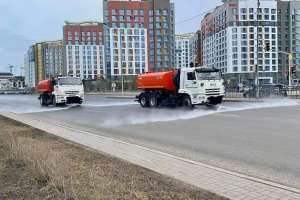 Астанада көктемгі тазалық жұмыстары жүріп жатыр