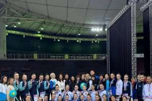 Елордалық көркем гимнасшылар халықаралық аренада топ жарды