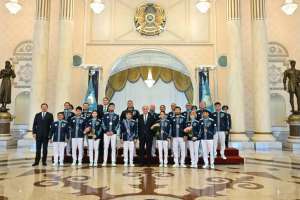 Президент Олимпиада ойындарының жүлдегерлерімен кездесті