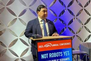 Дархан Жазықбай Американдық мемлекеттік басқару қауымдастығының конференциясына қатысты