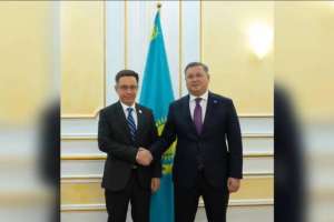 Сыртқы істер министрі Өзбекстан Елшісін қабылдады