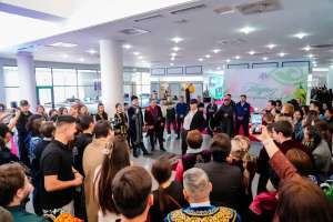 Елордалық филармония қызметкерлері ұлттық ойындардан сайысқа түсті