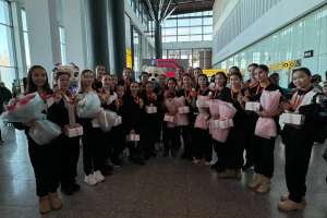 Эстетикалық топтық гимнастикадан Әлем чемпионатының жүлдегерлері елге оралды