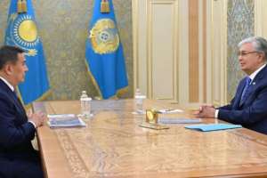 Мемлекет басшысы Ақмола облысының әкімі Марат Ахметжановты қабылдады