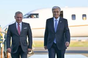 Иордания Королі II Абдалла бен әл-Хусейн Астанаға сапармен келді