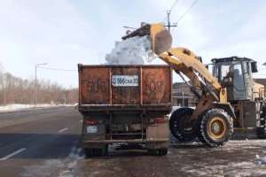 Елордадан қыс басталғалы 8 млн текше метрге жуық қар шығарылды