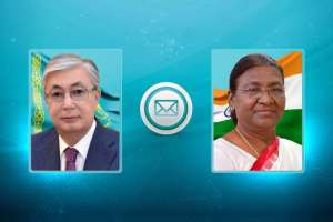 Мемлекет басшысы Үндістан Президентіне құттықтау жеделхатын жолдады