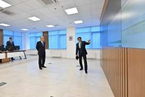 Қасым-Жомарт Тоқаев суперкомпьютерді іске қосу рәсіміне қатысты