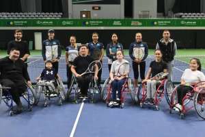 Теннистен Қазақстан әйелдер құрамасы елордада шеберлік сағатын өткізді