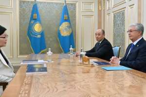 Президент еңбек және халықты әлеуметтік қорғау министрін қабылдады