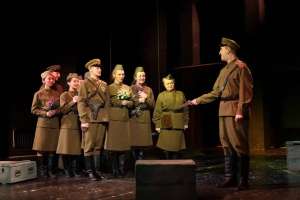 Астанада әскери қызметшілер спектакль қойды