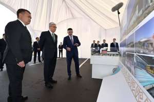 Президентке елорданы көгалдандыру және абаттандыру жоспары таныстырылды