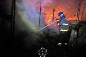 Астанада жиһаз цехынан өрт шықты