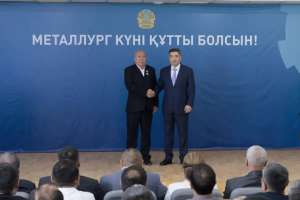 Олжас Бектенов металлургтерге мемлекеттік наградалар табыс етті